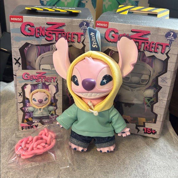 Miniso GenZ Street Stitch- Funky Confirmed/Authentic - Picture 1 of 4